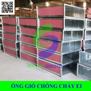 Ống gió vuông chống cháy EI