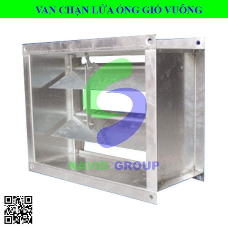 Van chặn lửa ống gió vuông - Navis Group