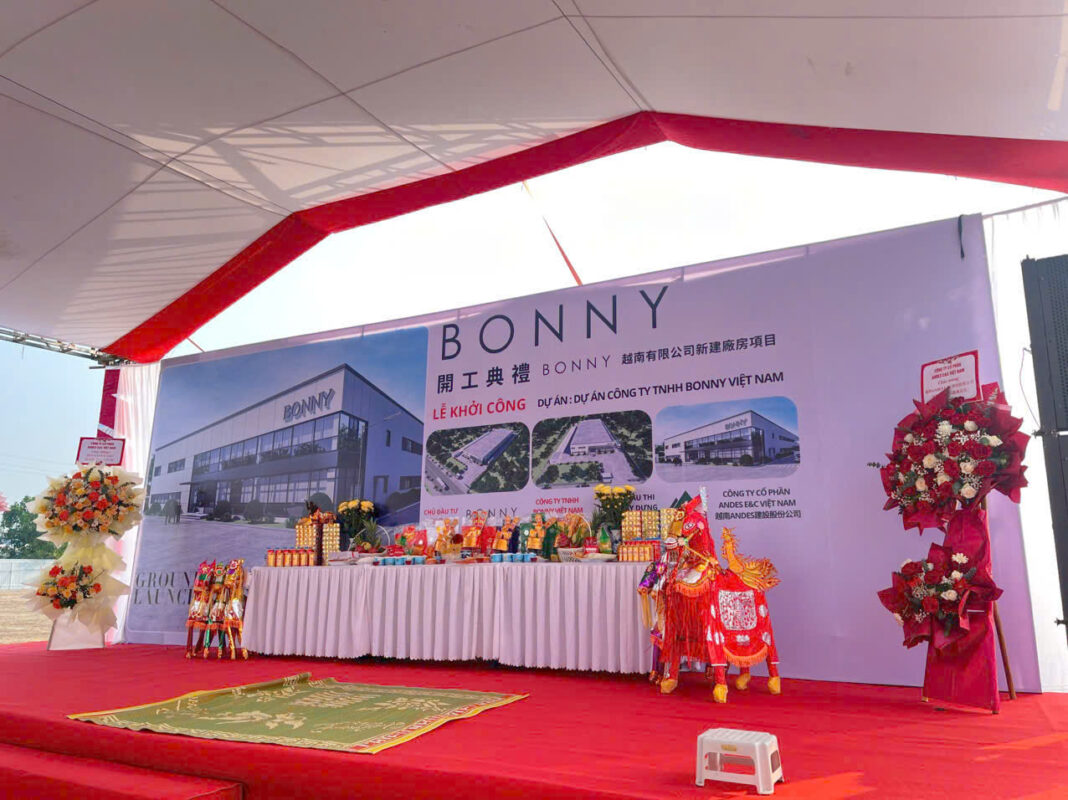 Khởi công nhà máy Bonny Việt Nam