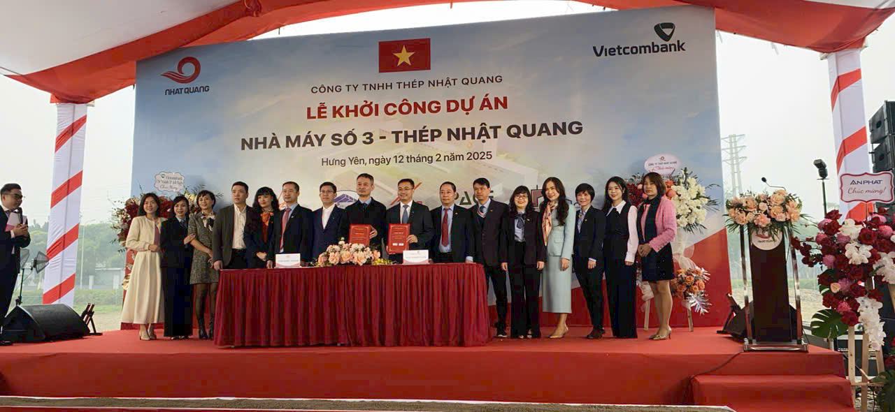 Khởi công nhà máy thép Nhật Quang