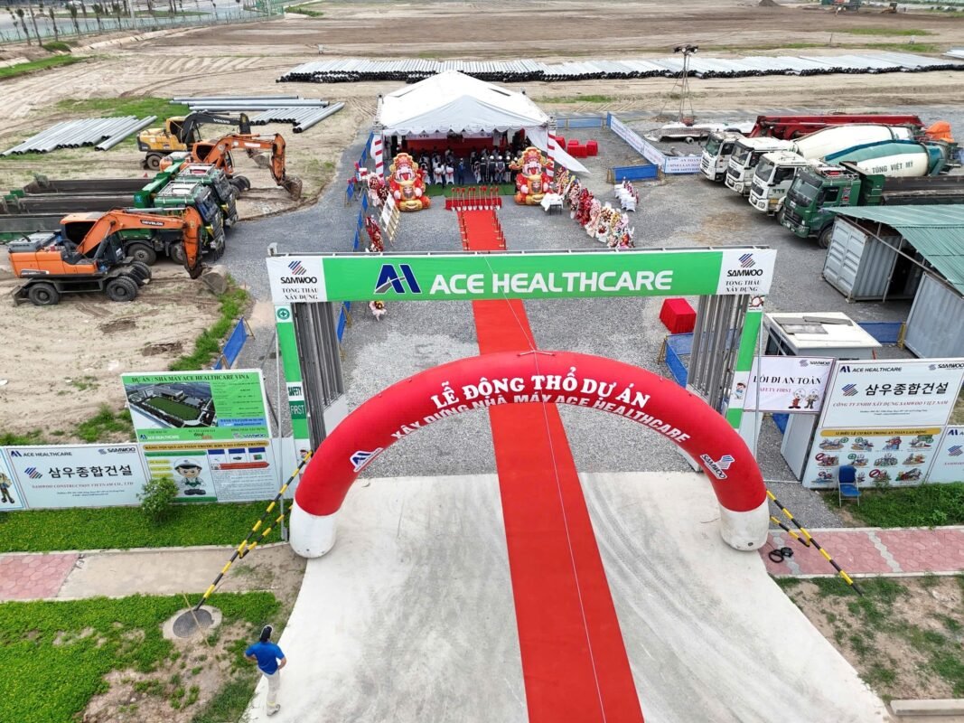 Khởi công nhà máy Ace Healthcare