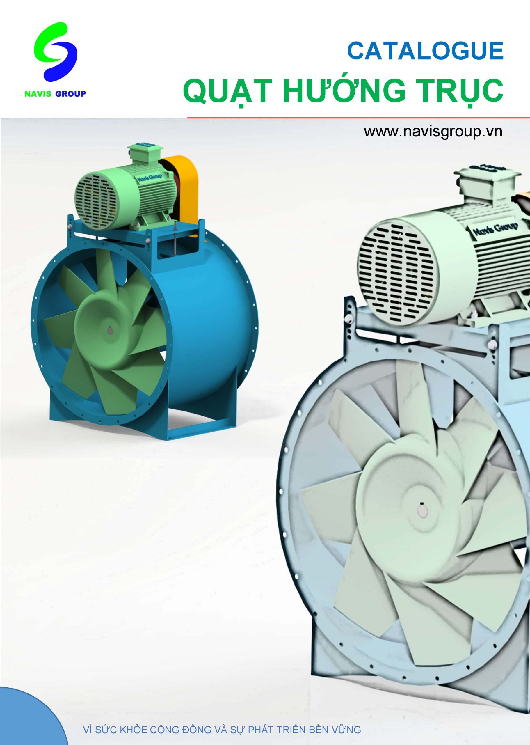 Catalog Quạt hướng trục của công ty Navis Group
