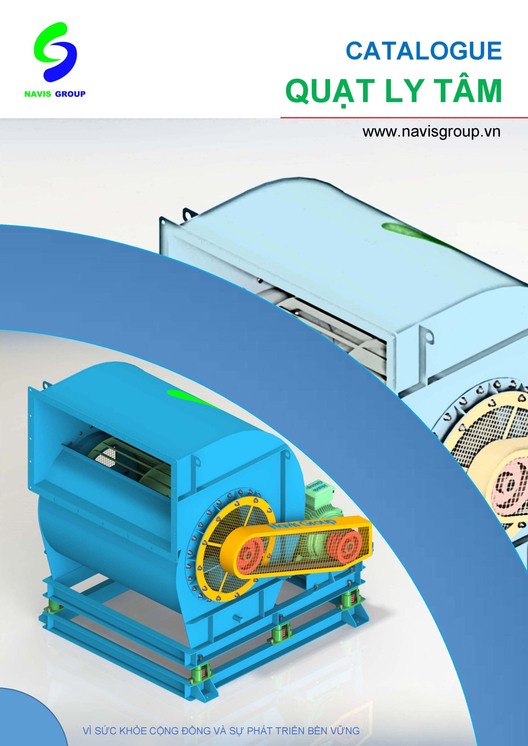 Catalog Quạt ly tâm của công ty Navis Group