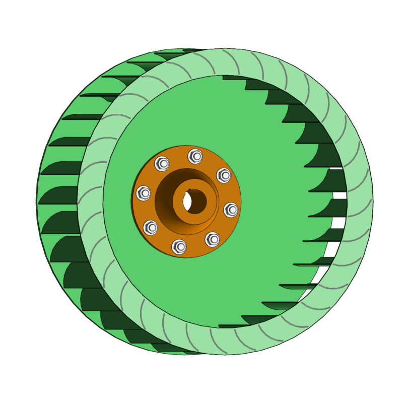 Cánh cong phía trước-SC- Sirocco cho hiệu suất khí động trên 66%