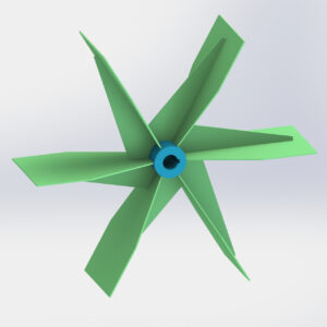 Cánh quạt hút bụi mảnh