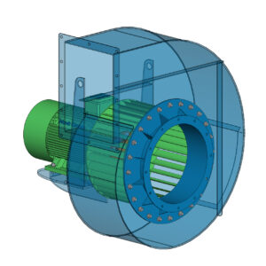 Cấu tạo quạt ly tâm cấp khí tươi áp suất thấp