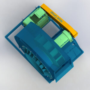 Cấu tạo quạt ly tâm hút mùi gồm cánh quạt cong về phía sau, bộ truyền động đai và vỏ thiết bị