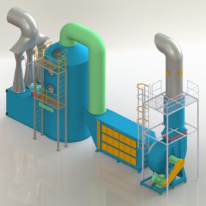 Hệ thống khử khí Venturi - Tháp đệm