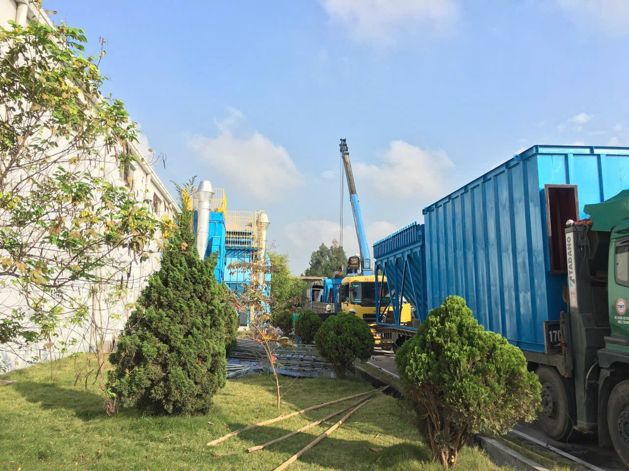 Hệ thống lọc bụi túi vải 01