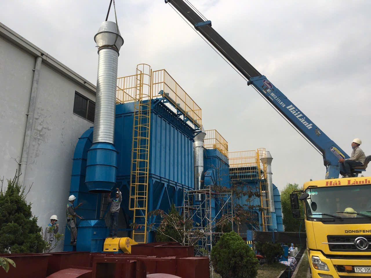 Hệ thống lọc bụi túi vải 02