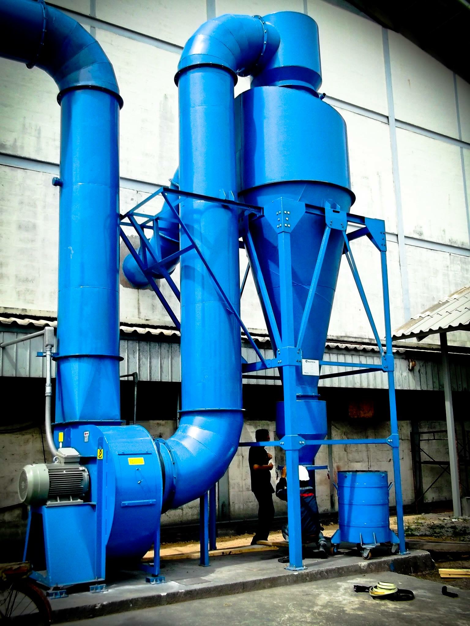 Hệ thống tách bụi Cyclone