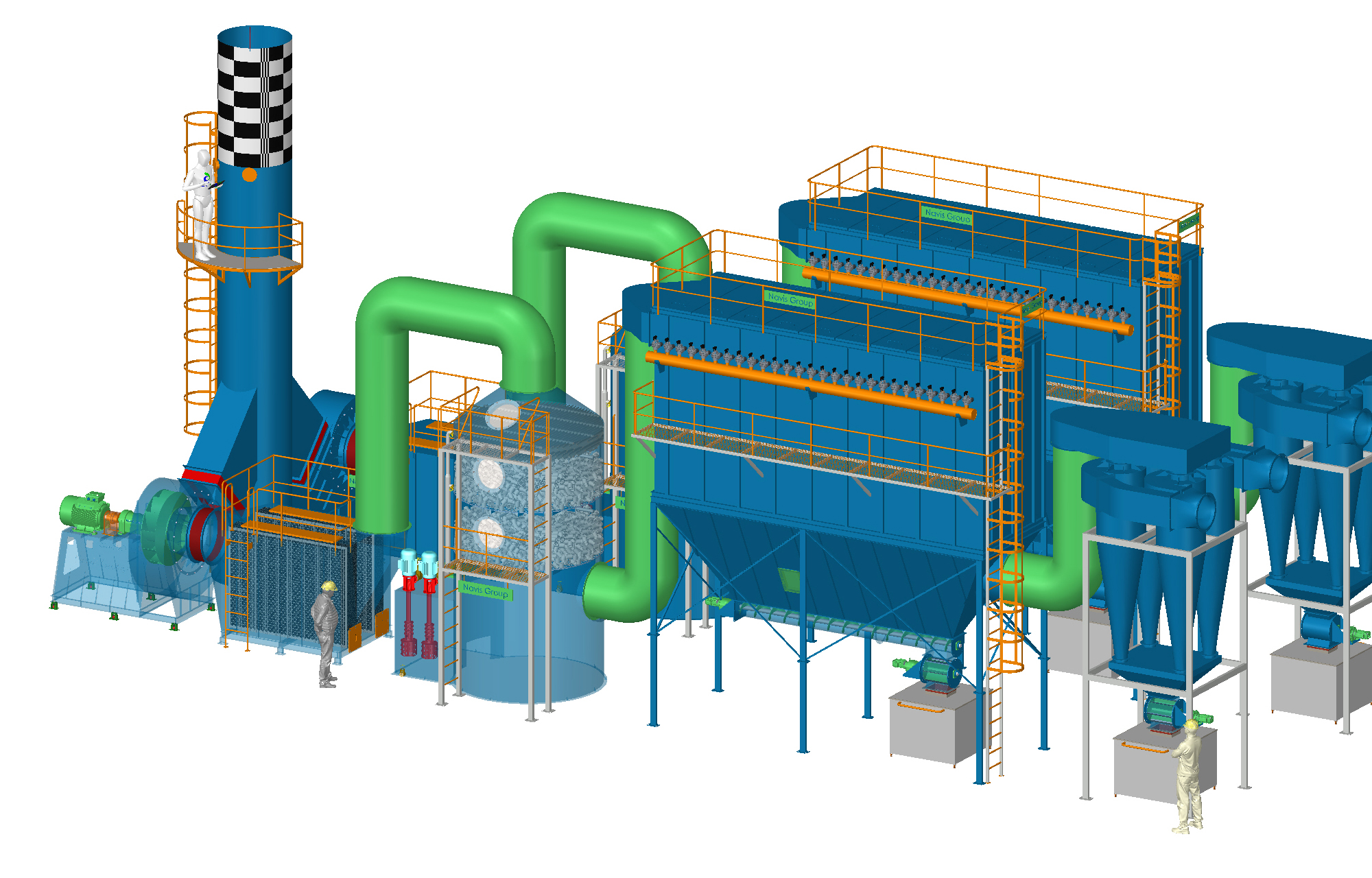 Hệ thống xử lý bụi Navis Group