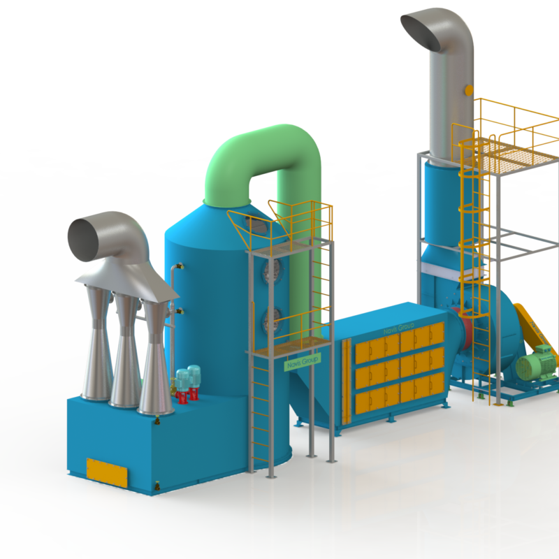 Hệ thống xử lý khí - mùi Navis Group