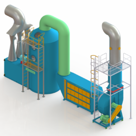 Hệ thống xử lý khí mùi