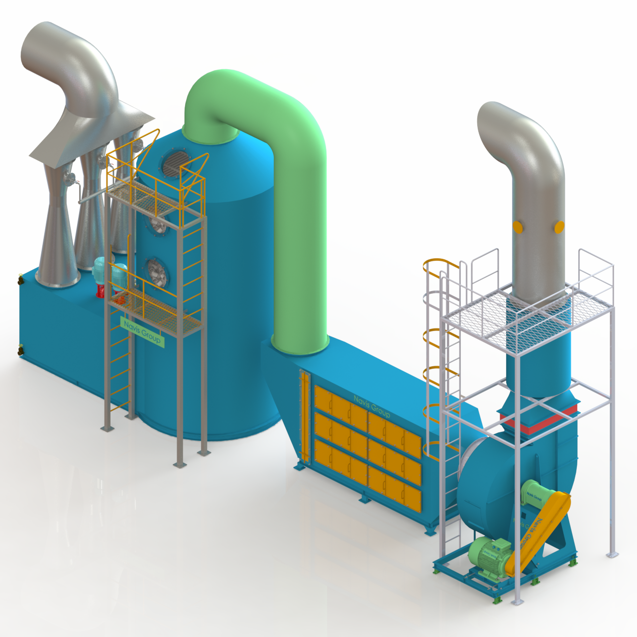 Hệ thống xử lý khí mùi