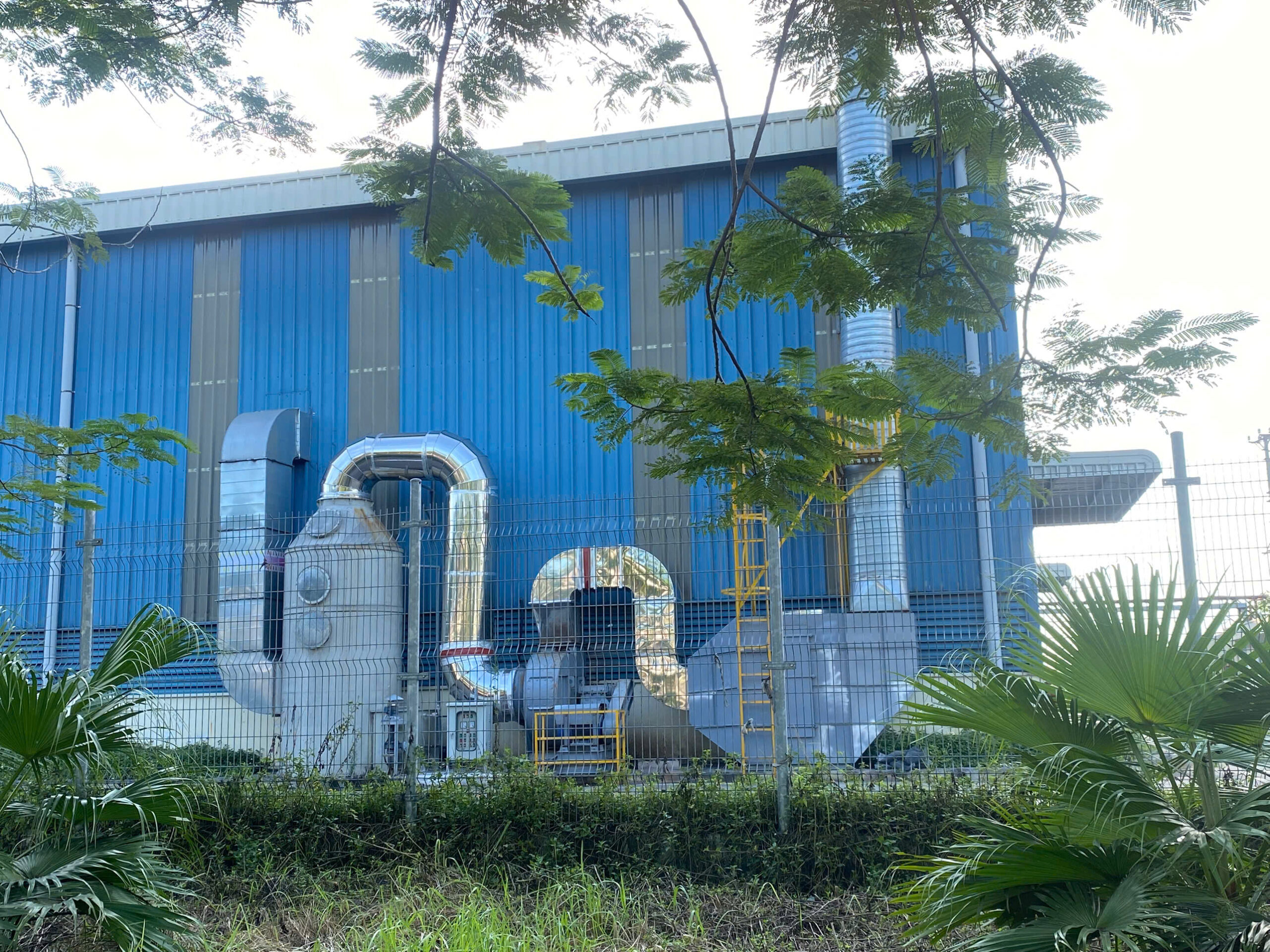 Hệ thống xử lý khí thải kết hợp