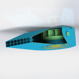 Cấu tạo quạt phản lực ly tâm hay quạt Jet Fan model NJF-CT-D