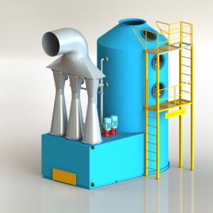 Khử khí Venturi kết hợp tháp đệm giúp hiệu quả xử lý khí bụi vượt trội và tối ưu