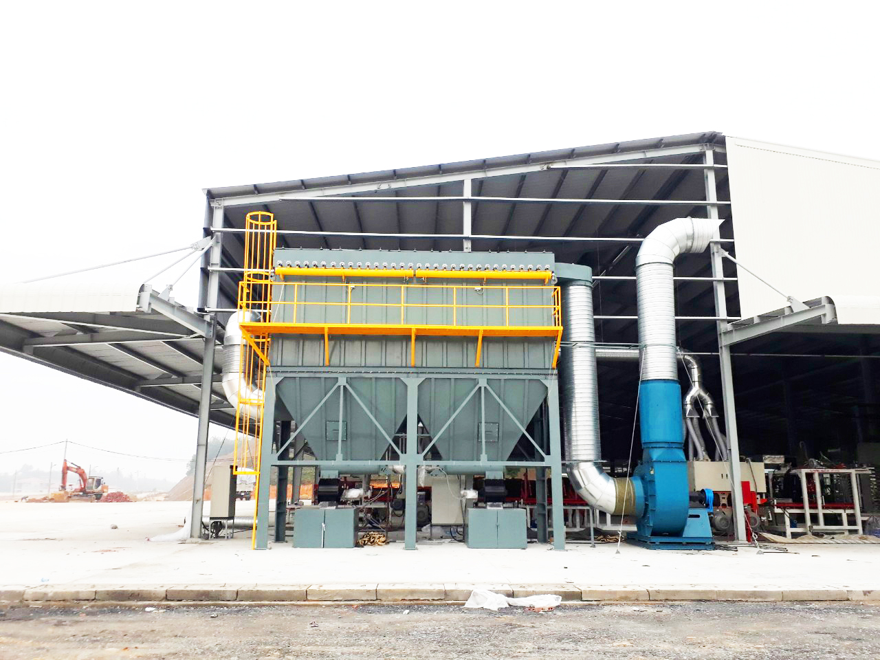 Lắp đặt Quạt ly tâm trung áp NCF-BC-B