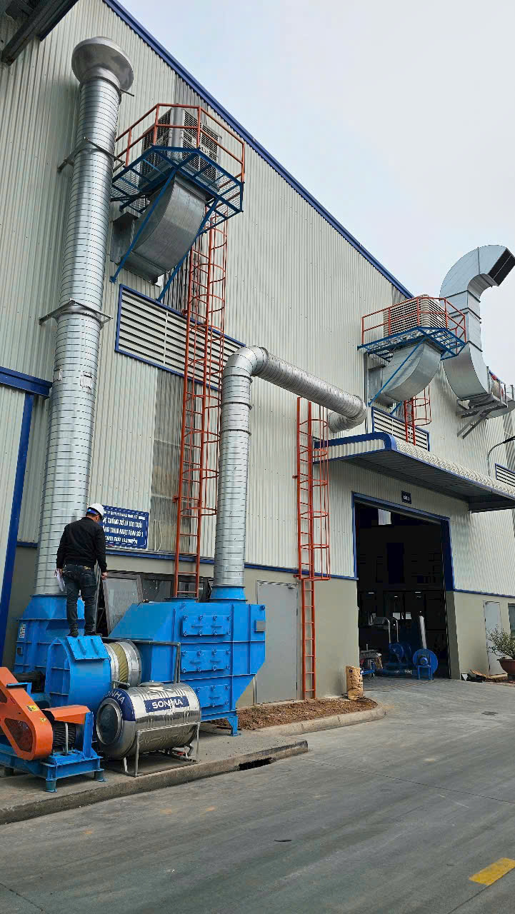 Lắp đặt hấp phụ than hoạt tính