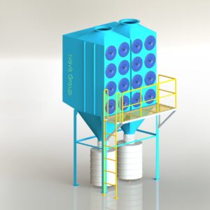 Lọc bụi Cartridge model NEG-CF hay còn gọi là lọc bụi bằng lõi lọc