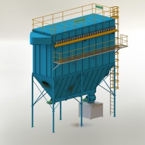 Lọc bụi túi vải model NEG-BF được ứng dụng trong các nhà máy gỗ, nhựa, điện tử, vật liệu xây dựng