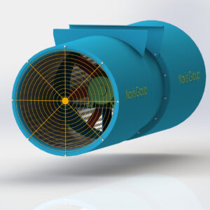 Quạt Jet Fan hay còn gọi là quạt phản lực hướng trục, truyền động trực tiếp, lực đẩy lớn