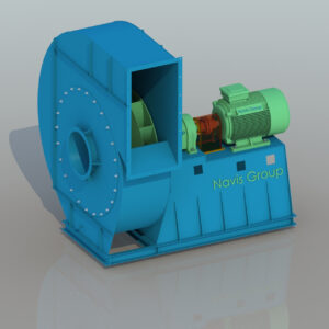 Quạt cao áp truyền động khớp nối NCF-BCH-C là model tiêu biểu cho dòng quạt ly tâm chịu nhiệt