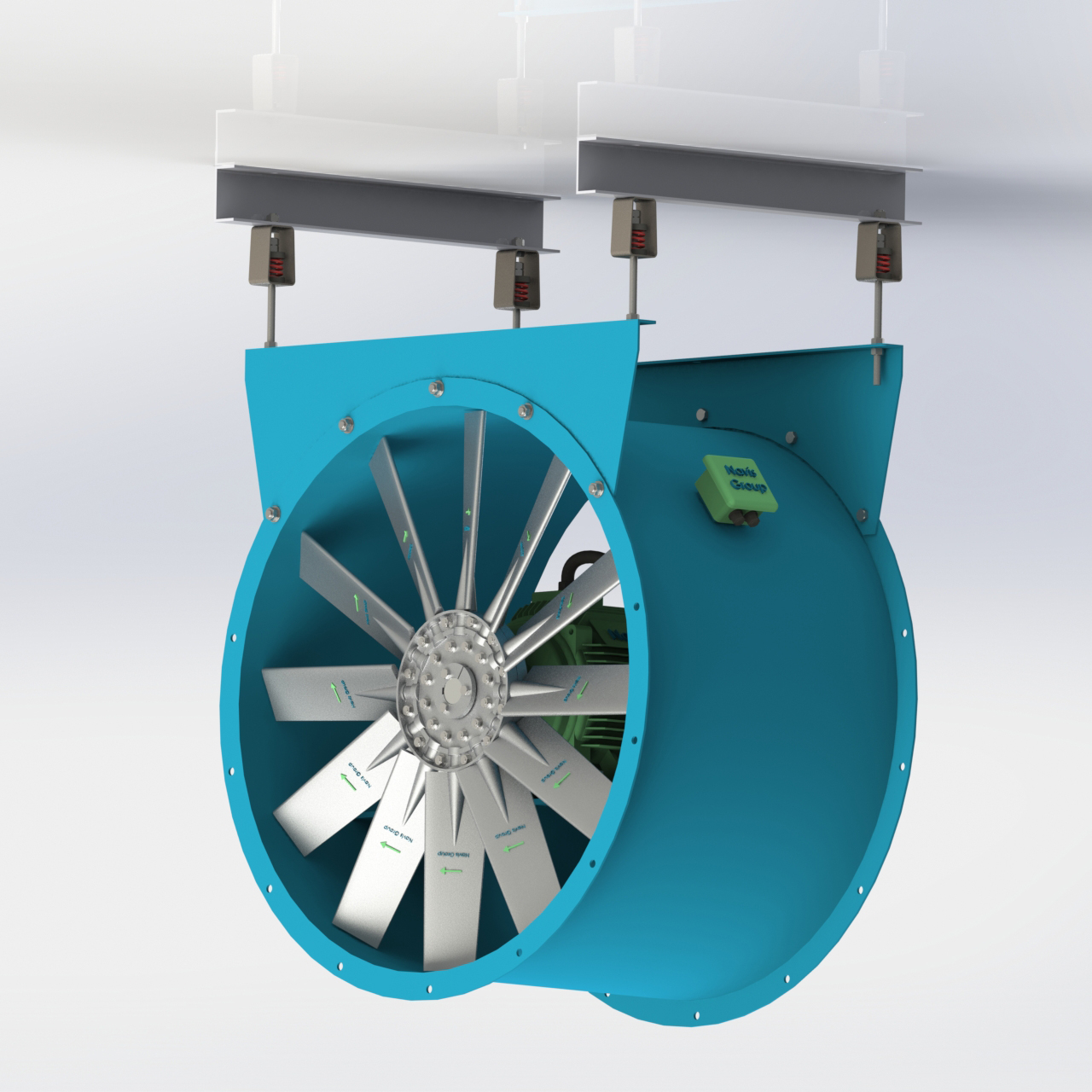 Quạt hướng trục tùy chỉnh