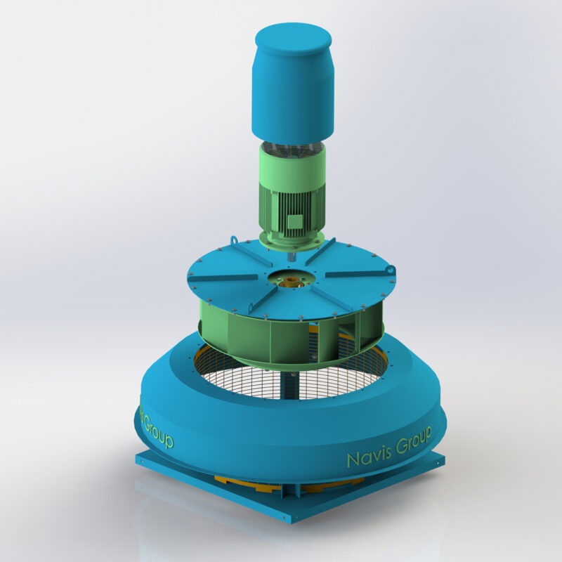 Quạt hút mái ly tâm