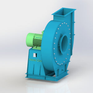 Quạt ly tâm cao áp trực tiếp NCF-BCH-D là model tiêu biểu cho quạt sấy công nghiệp