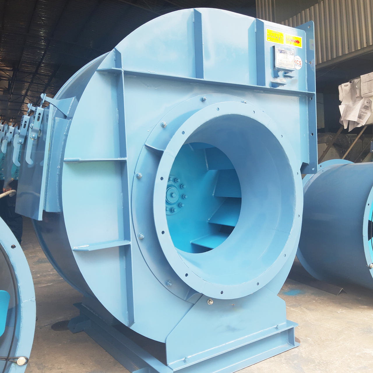 Quạt ly tâm tăng áp hút khói