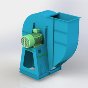 Quạt ly tâm trực tiếp modle NCF-BC-D được ứng dụng rộng rãi trong các hệ thống xử lý khí thải công nghiệp