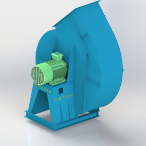 Quạt truyền động trực tiếp NCF-RT-D được dùng để hút hơi hóa chất