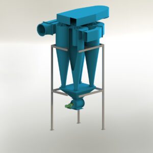 Tách bụi Cyclone là thiết bị hoạt động theo lực ly tâm, hiệu quả để tách bụi thô trước khi vào các thiết bị lọc bụi