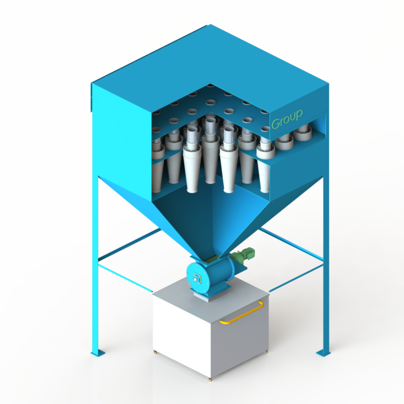 Tách bụi Cyclone chùm