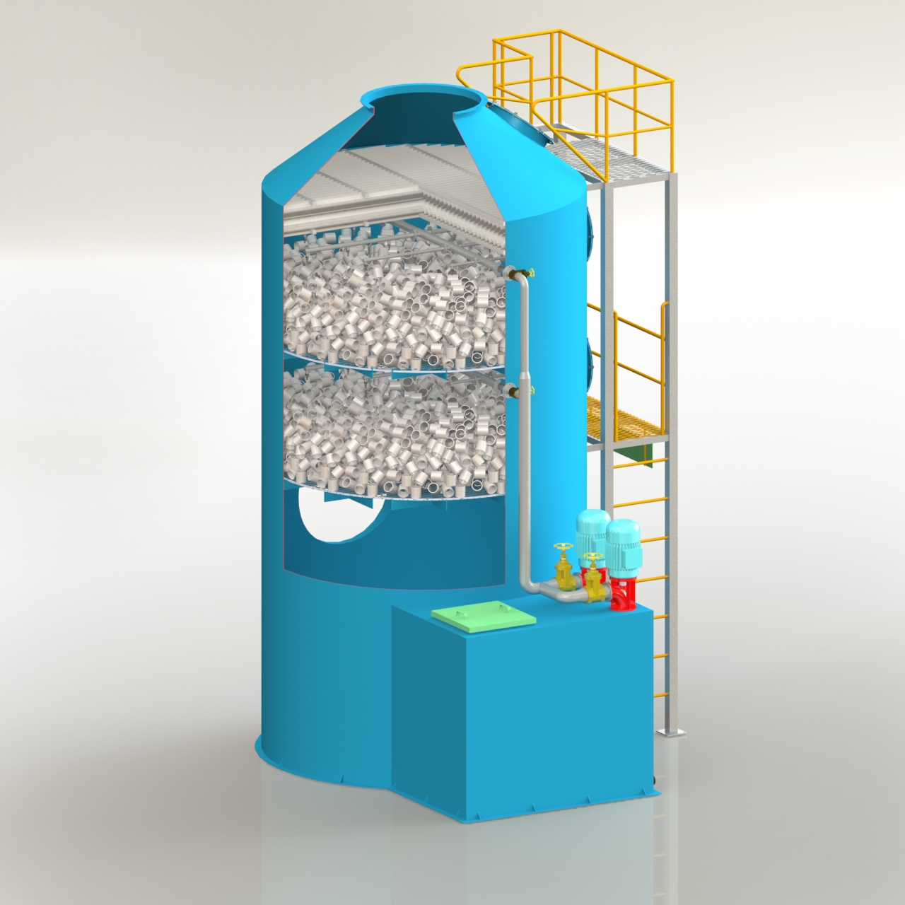 Tháp đệm hấp thụ