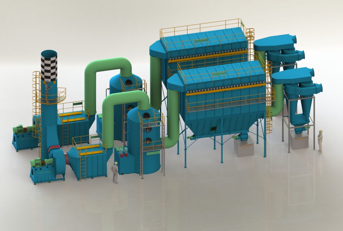 Hệ thống xử lý khí thải công nghiệp